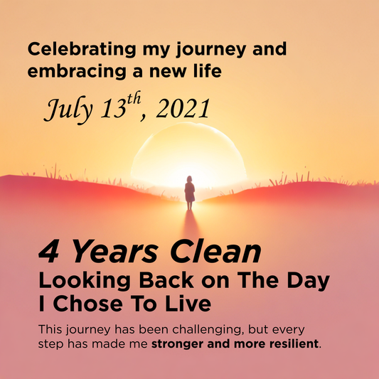 Four Years Clean: A Look Back on the Day I Chose Life