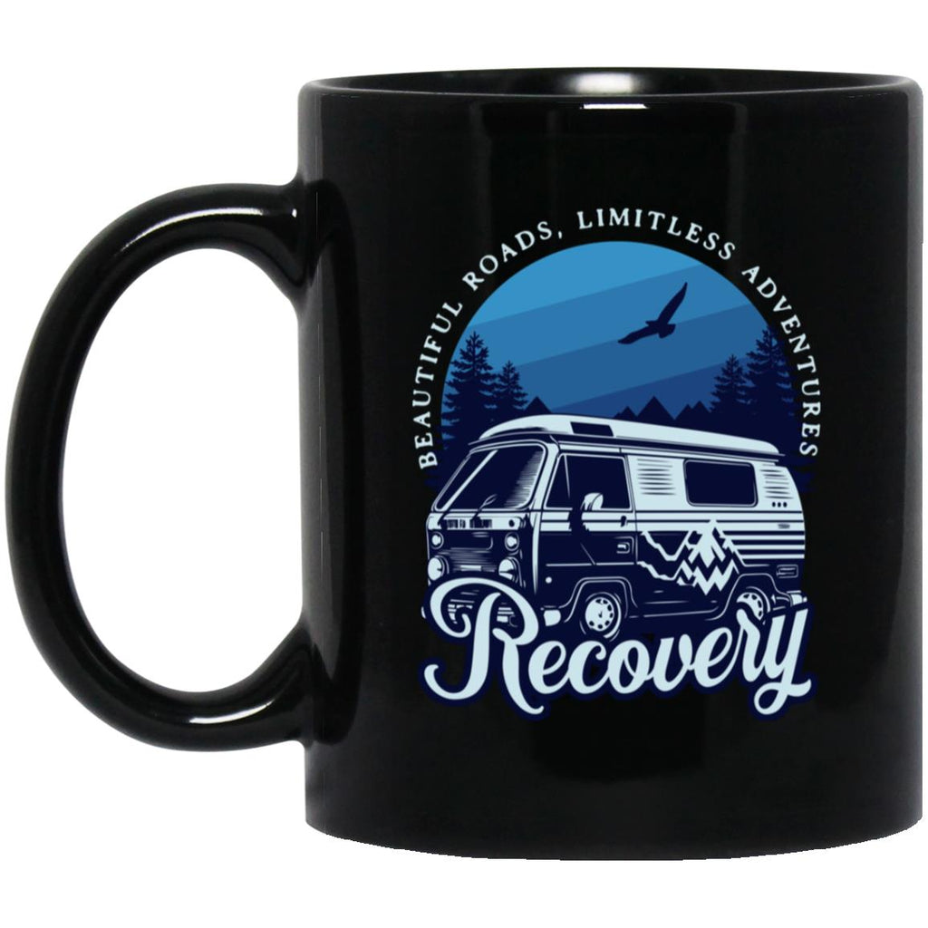 Recovery Coffee Mug Inspiring Sobriety Recovery Roads