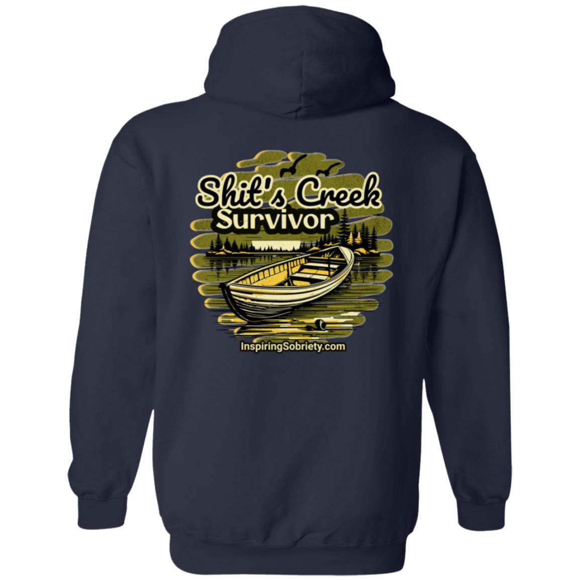 Recovery Zip Hoodie | Inspiring Sobriety | Sh!t's Creek Survivor