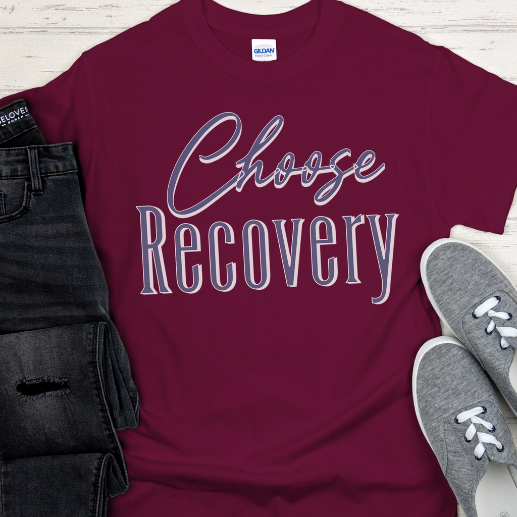 Recovery Unisex T-Shirt | Inspiring Sobriety | From Thuggery To Recovery