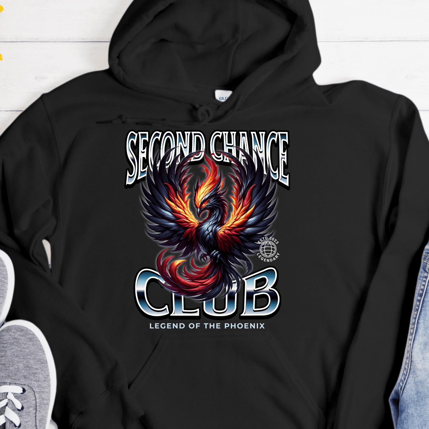 Custom Recovery Hoodie | Inspiring Sobriety | 2nd Chance Club