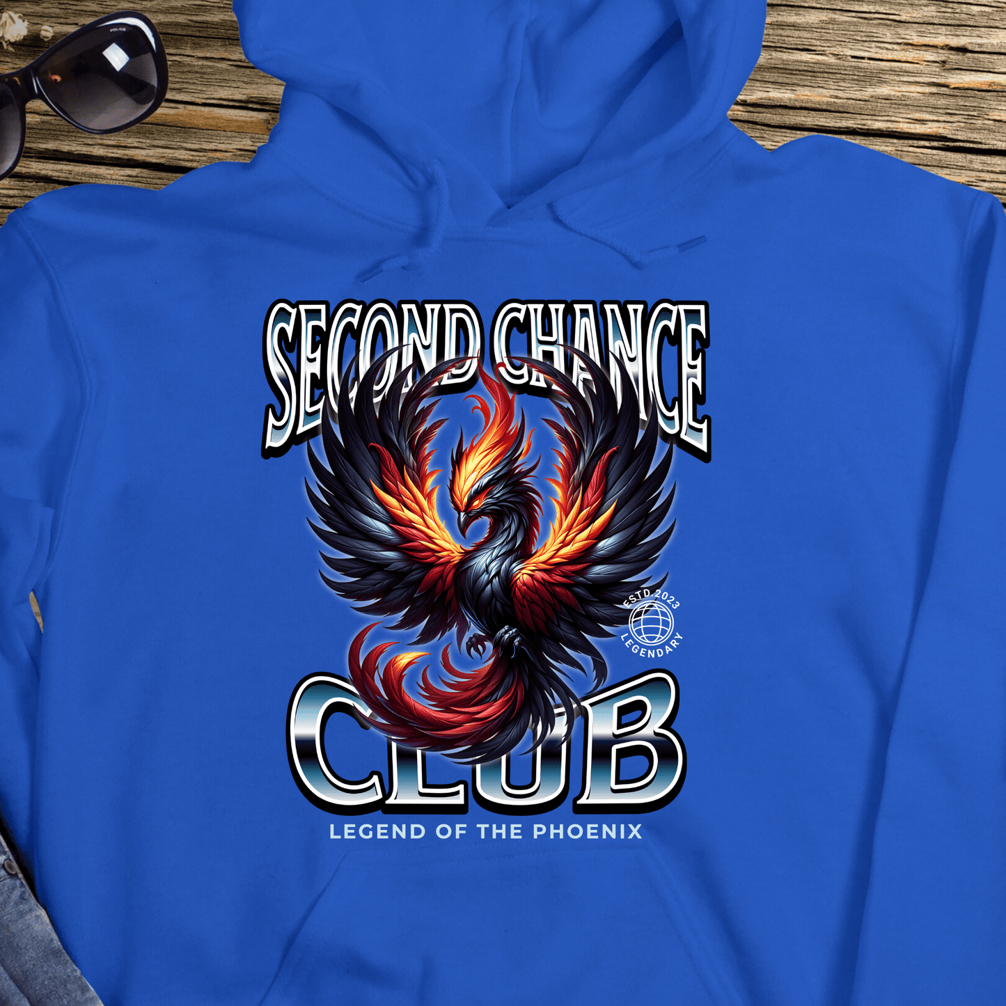 Custom Recovery Hoodie | Inspiring Sobriety | 2nd Chance Club