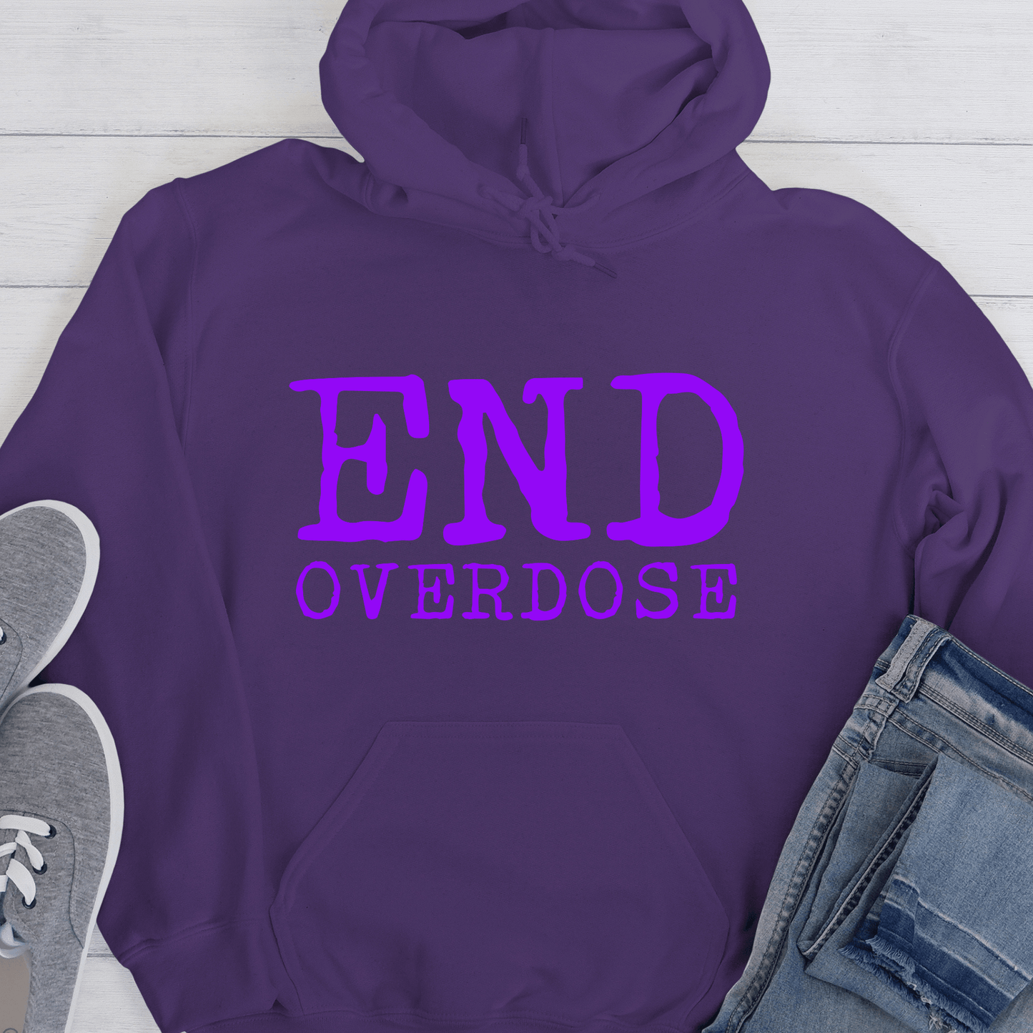 Custom Recovery Hoodie | Inspiring Sobriety | End Overdose