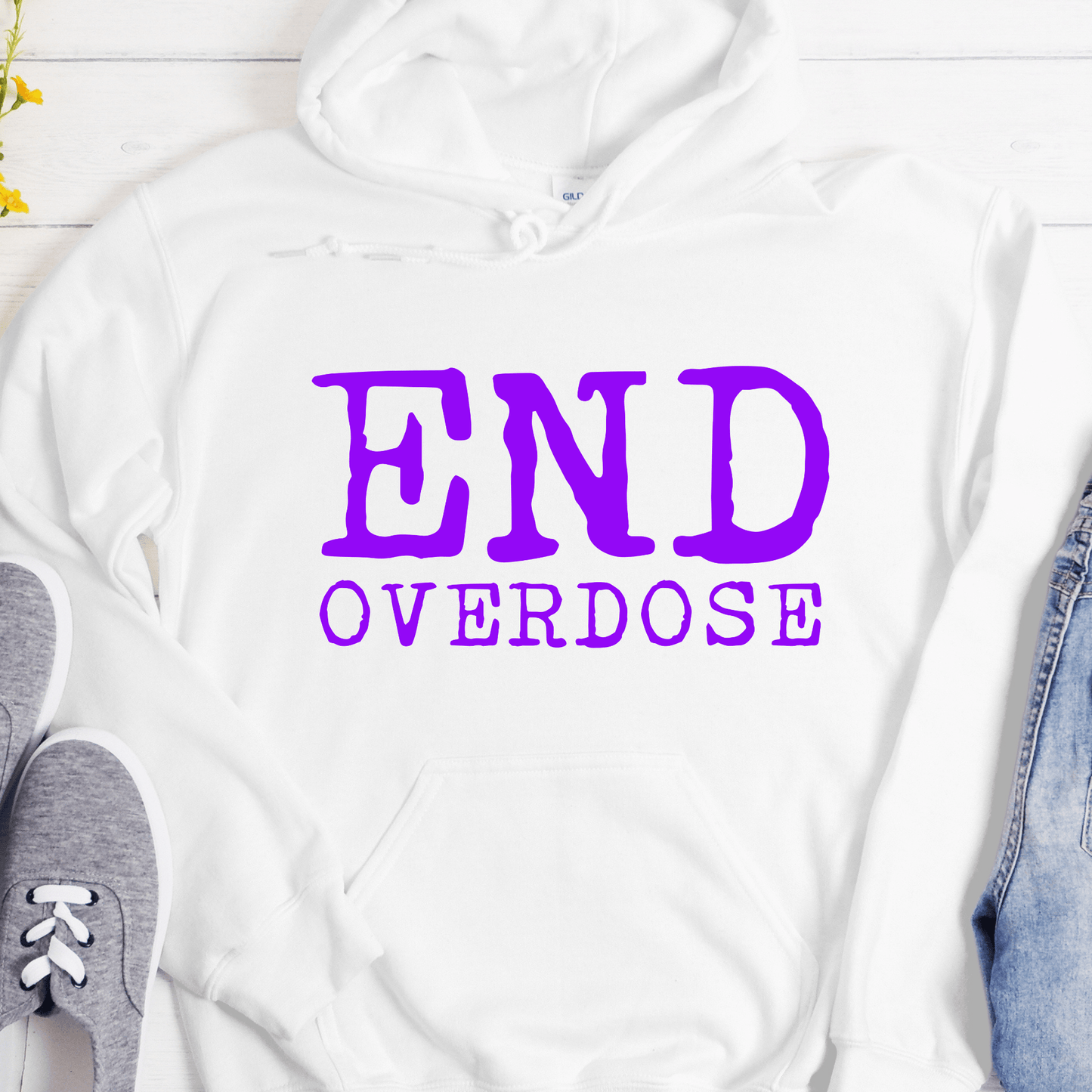 Custom Recovery Hoodie | Inspiring Sobriety | End Overdose