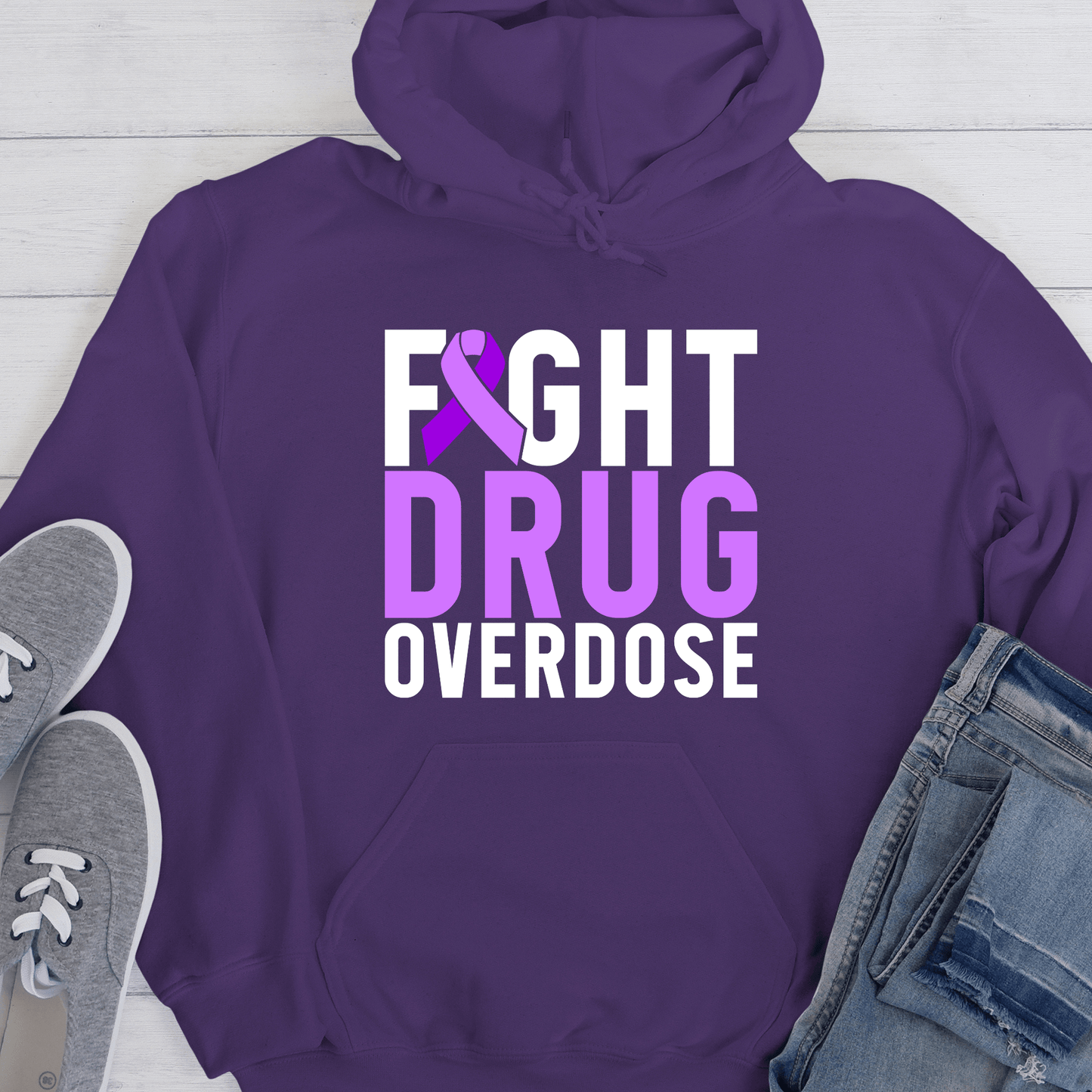 Custom Recovery Hoodie | Inspiring Sobriety | Fight Drug Overdose