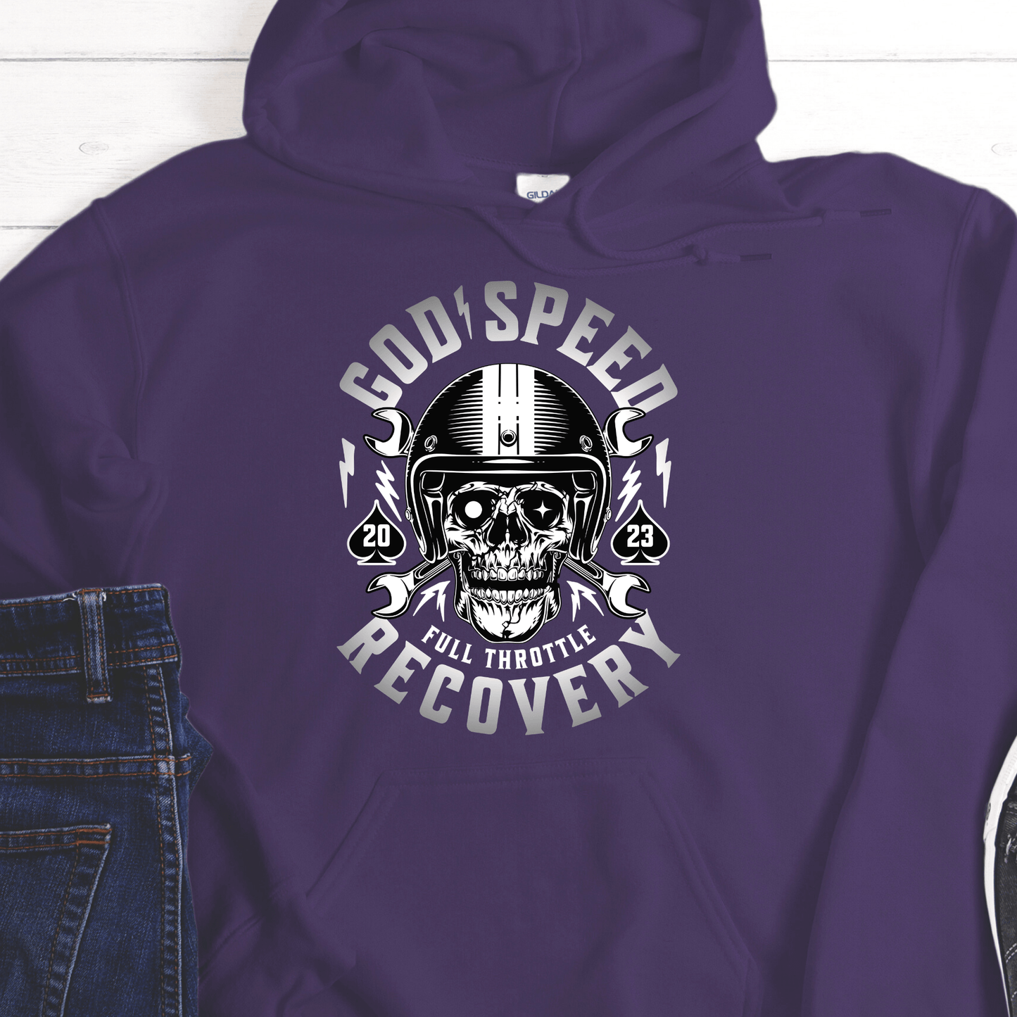 Custom Recovery Hoodie | Inspiring Sobriety | Full Throttle Recovery