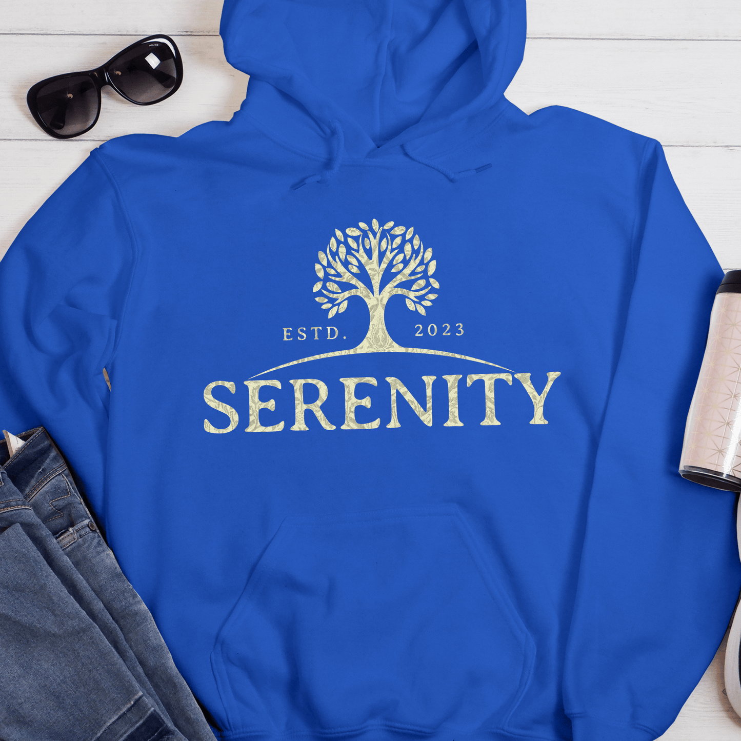 Custom Recovery Hoodie | Inspiring Sobriety | Serenity Established