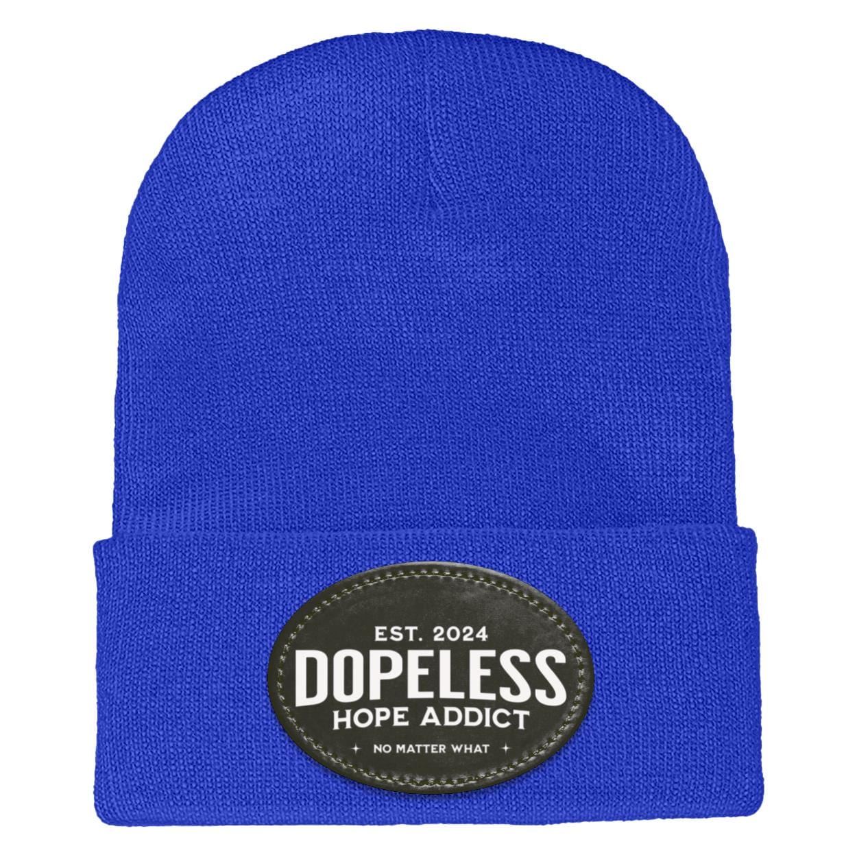 Custom Recovery Knit Beanie | Inspiring Sobriety | Dopeless Hope Addict