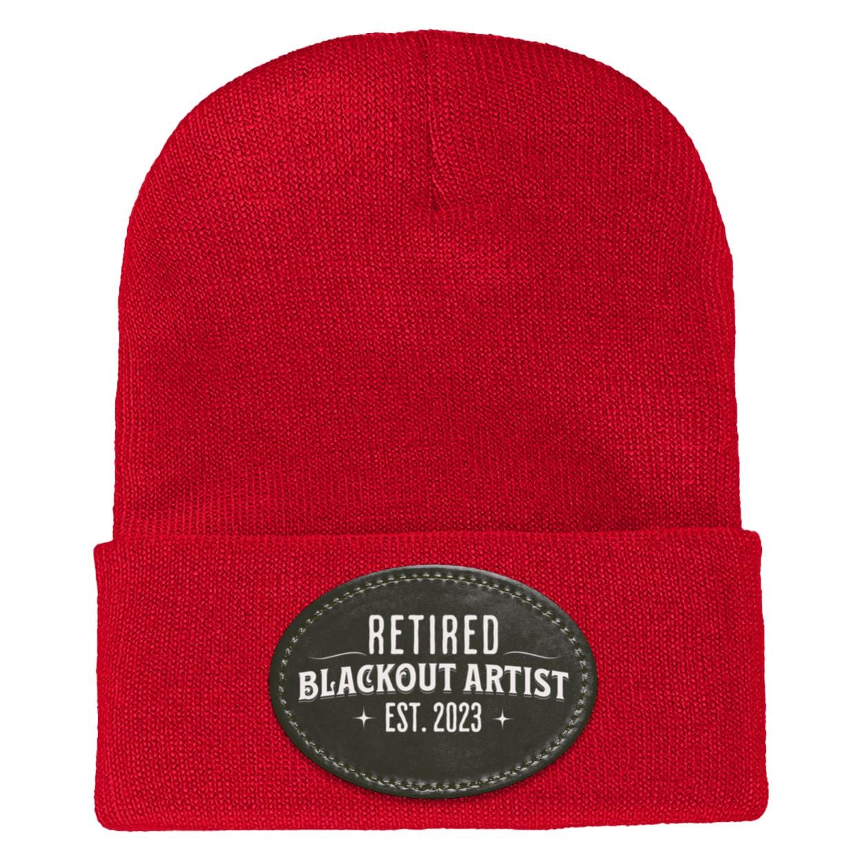 Custom Recovery Knit Beanie | Inspiring Sobriety | Retired Blackout Artist