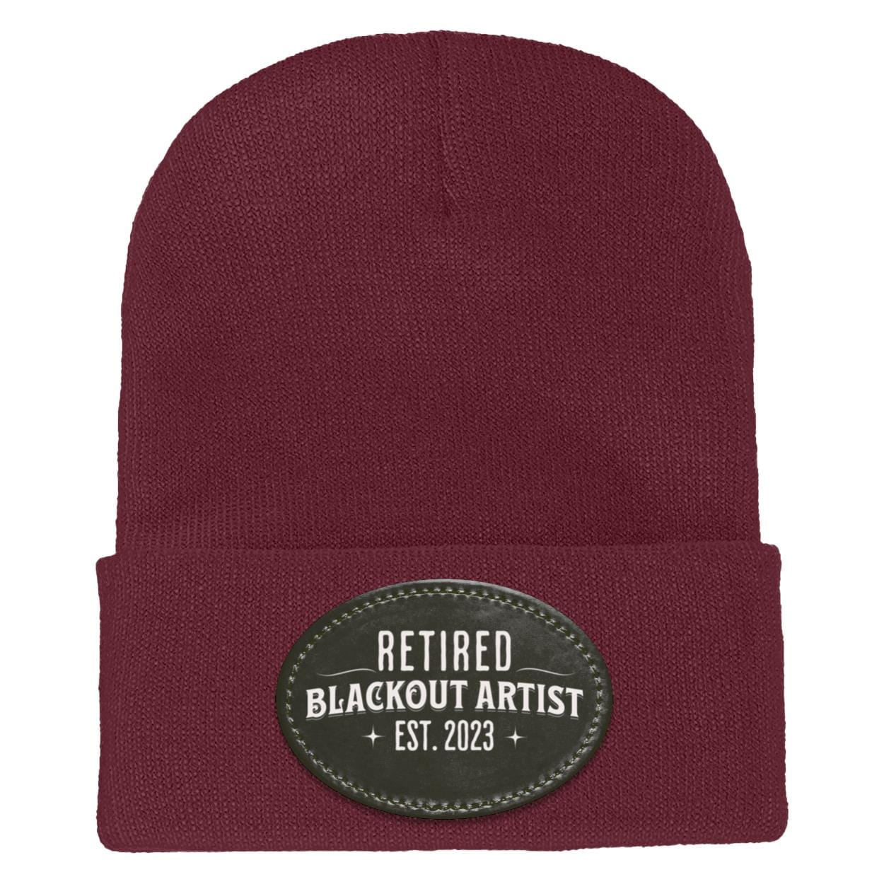 Custom Recovery Knit Beanie | Inspiring Sobriety | Retired Blackout Artist