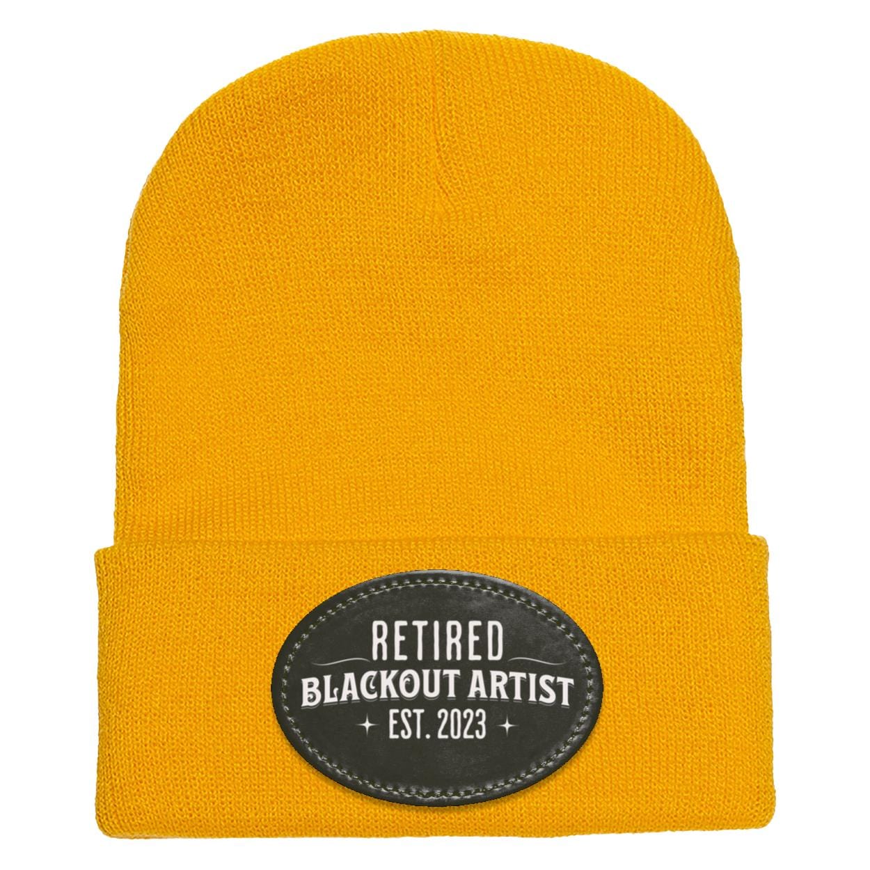 Custom Recovery Knit Beanie | Inspiring Sobriety | Retired Blackout Artist