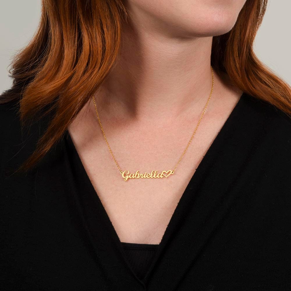 Custom Recovery Name Necklace | Inspiring Sobriety | Don't Look Back, You're Not Going That Way