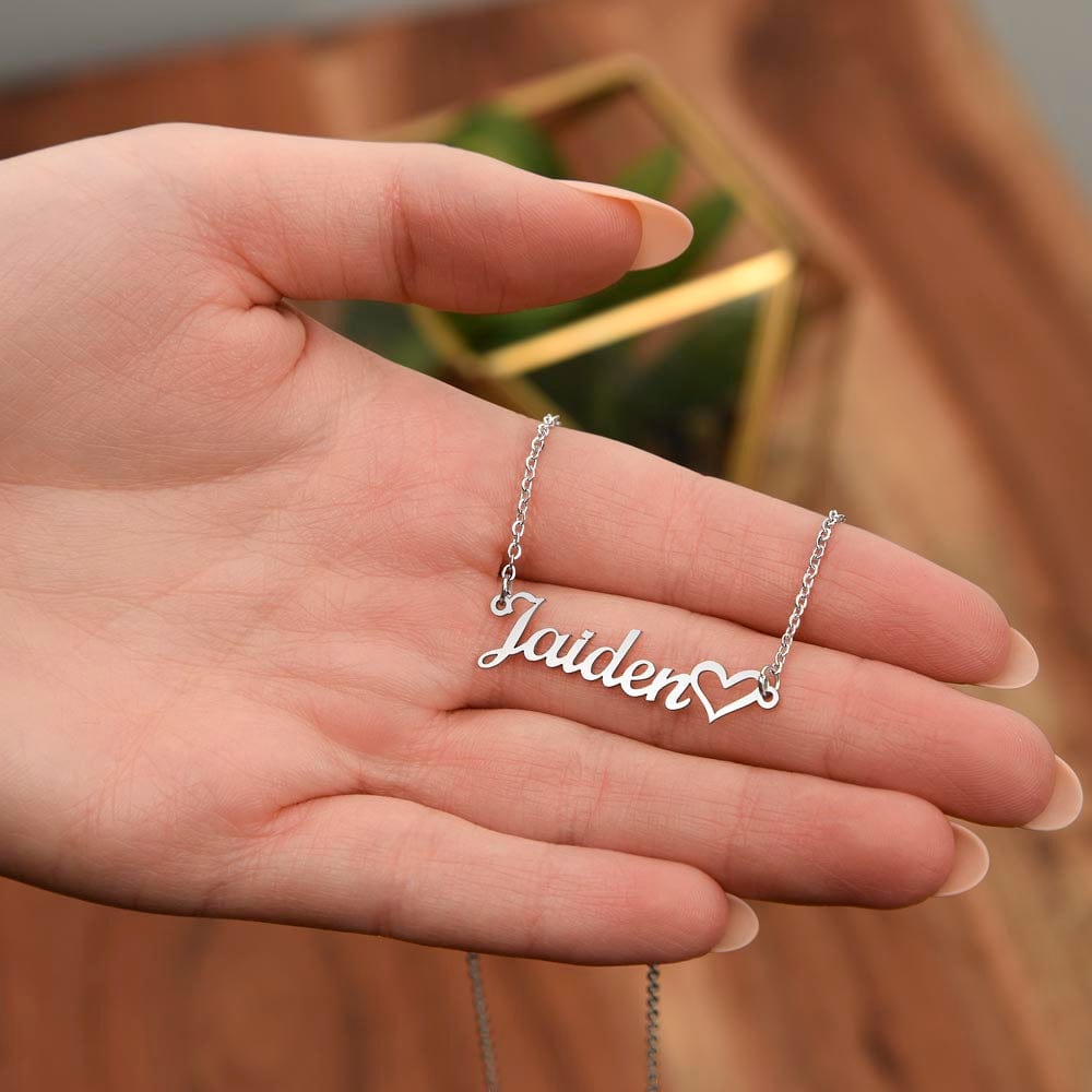 Custom Recovery Name Necklace | Inspiring Sobriety | Don't Look Back, You're Not Going That Way