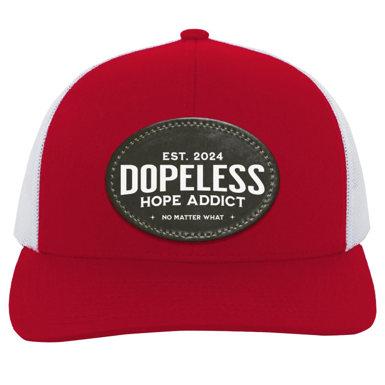 Custom Recovery Trucker Snapback Hat | Inspiring Sobriety | Dopeless Hope Addict