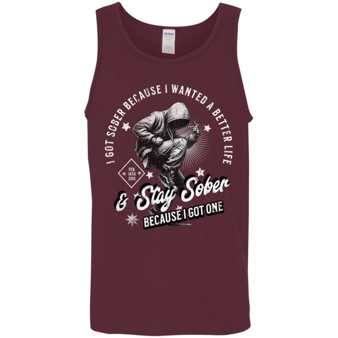 Custom Recovery Unisex Tank | Inspiring Sobriety | I Got Sober