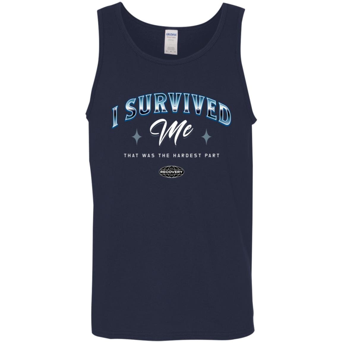 Custom Recovery Unisex Tank | Inspiring Sobriety | I Survived Me