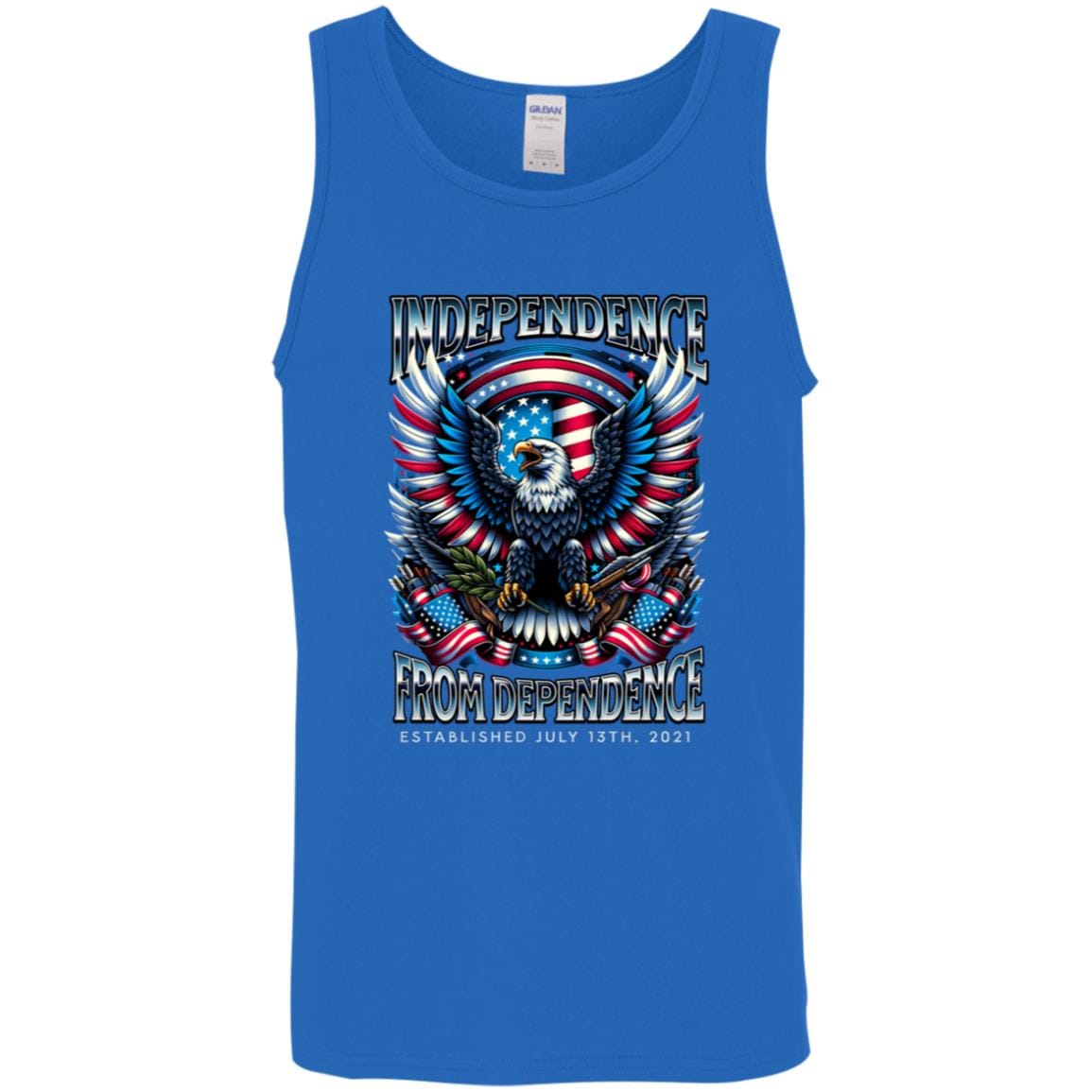 Custom Recovery Unisex Tank | Inspiring Sobriety | Independence From Dependence