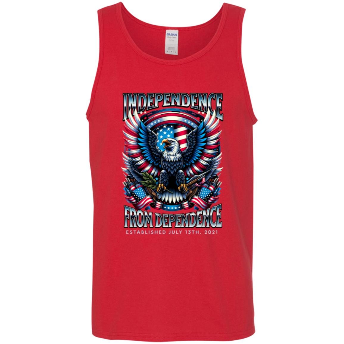 Custom Recovery Unisex Tank | Inspiring Sobriety | Independence From Dependence