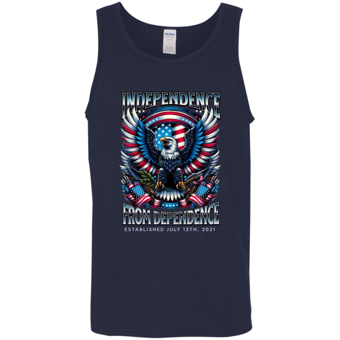Custom Recovery Unisex Tank | Inspiring Sobriety | Independence From Dependence