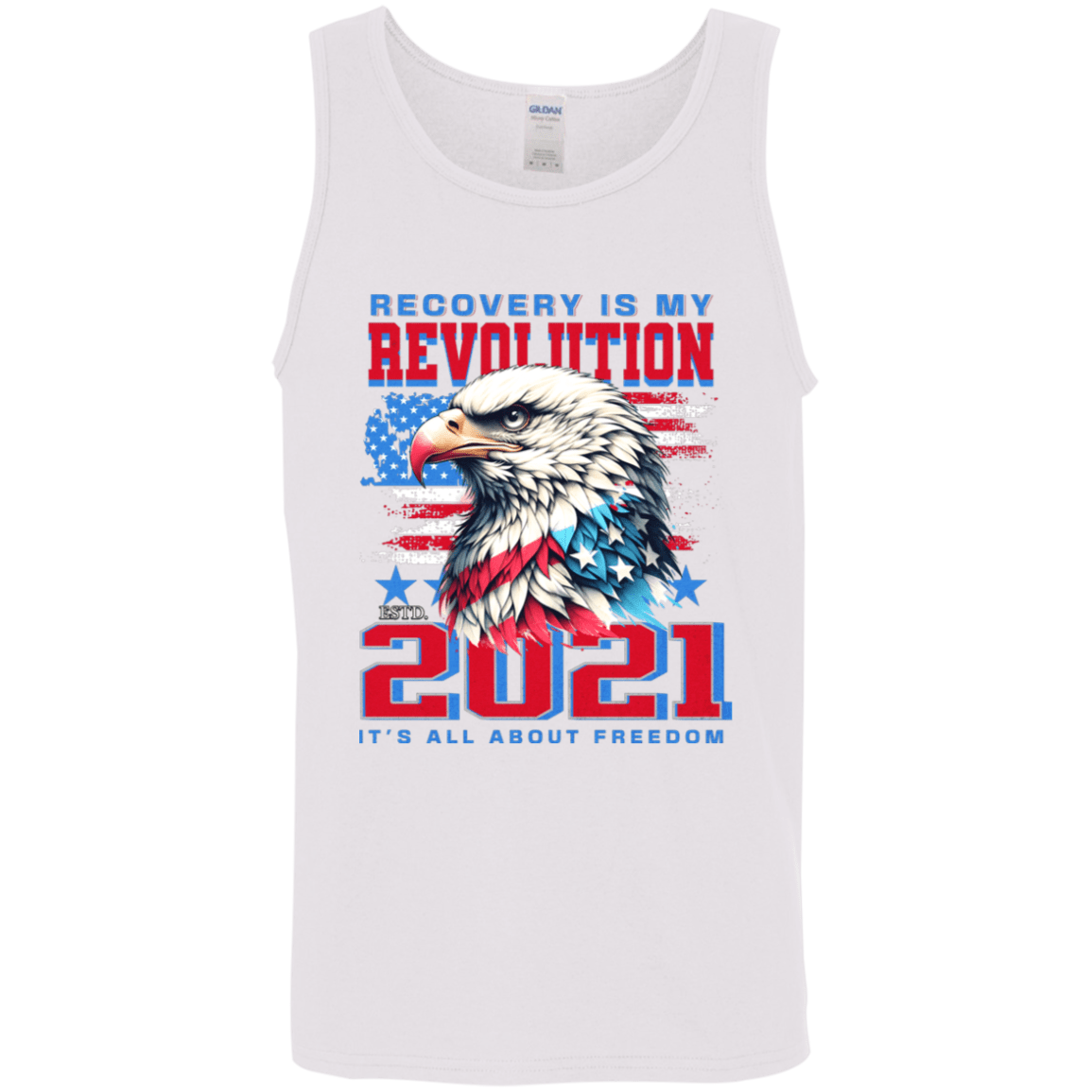 Custom Recovery Unisex Tank | Inspiring Sobriety | Recovery Is My Revolution