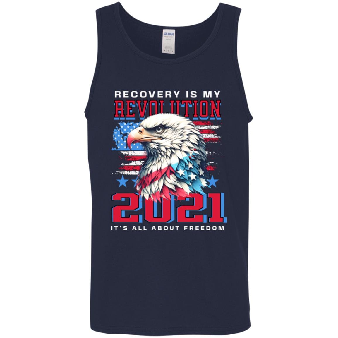 Custom Recovery Unisex Tank | Inspiring Sobriety | Recovery Is My Revolution