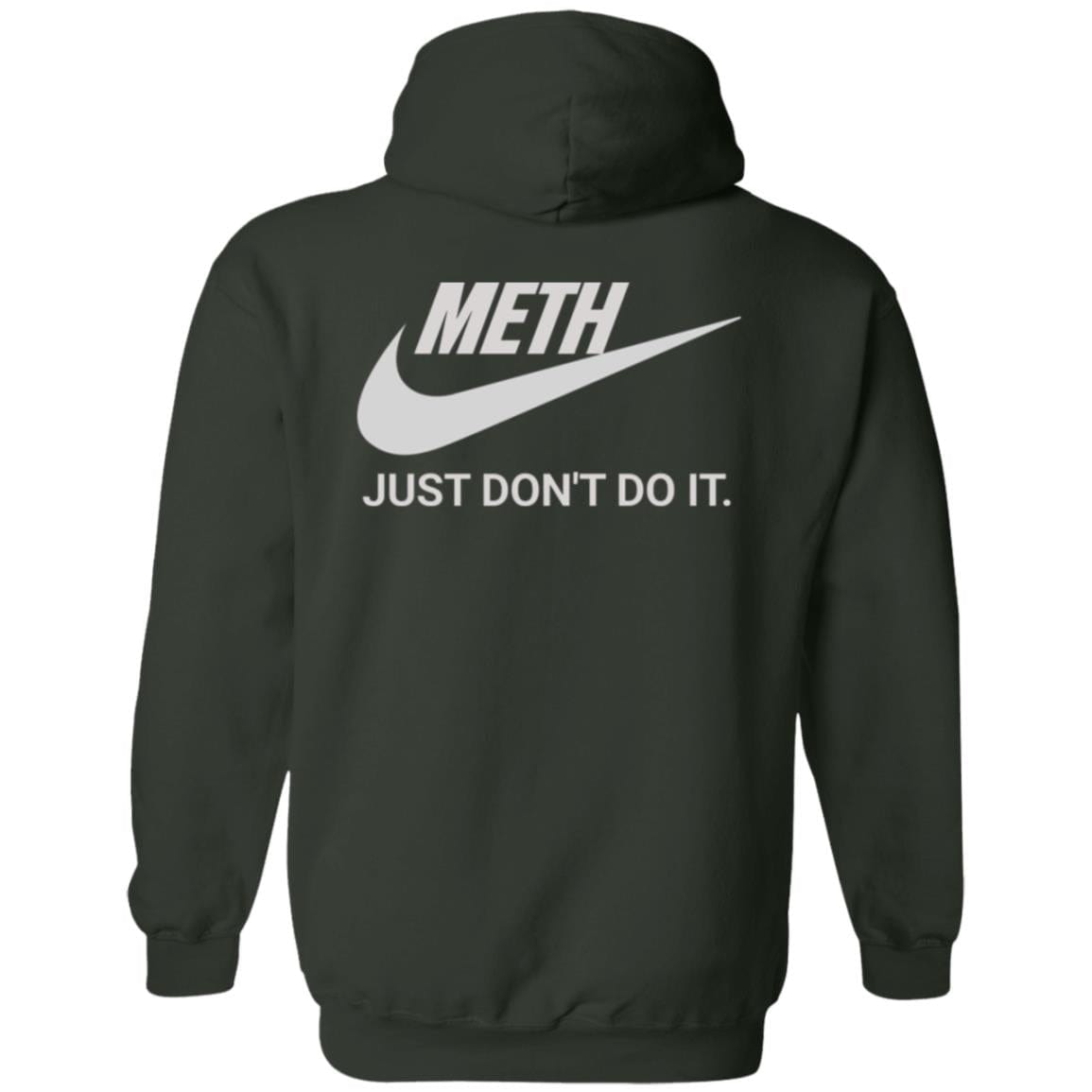 Custom Recovery Zip Hoodie | Inspiring Sobriety | (DOC) Just Don't Do It