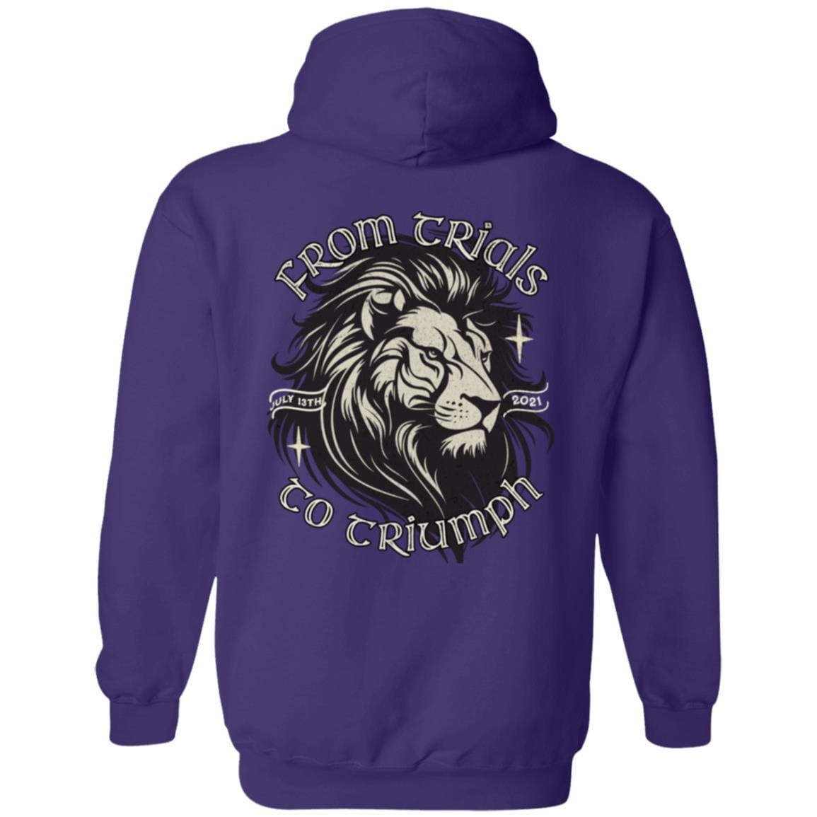 Custom Recovery Zip Hoodie | Inspiring Sobriety | From Trials To Triumph