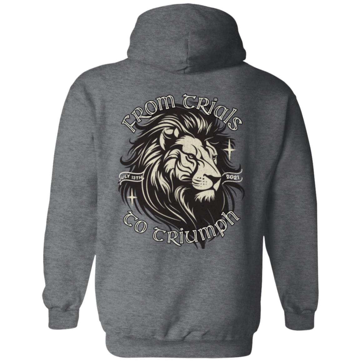 Custom Recovery Zip Hoodie | Inspiring Sobriety | From Trials To Triumph