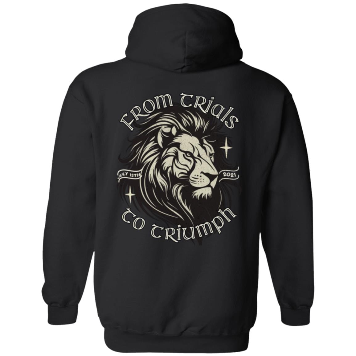 Custom Recovery Zip Hoodie | Inspiring Sobriety | From Trials To Triumph