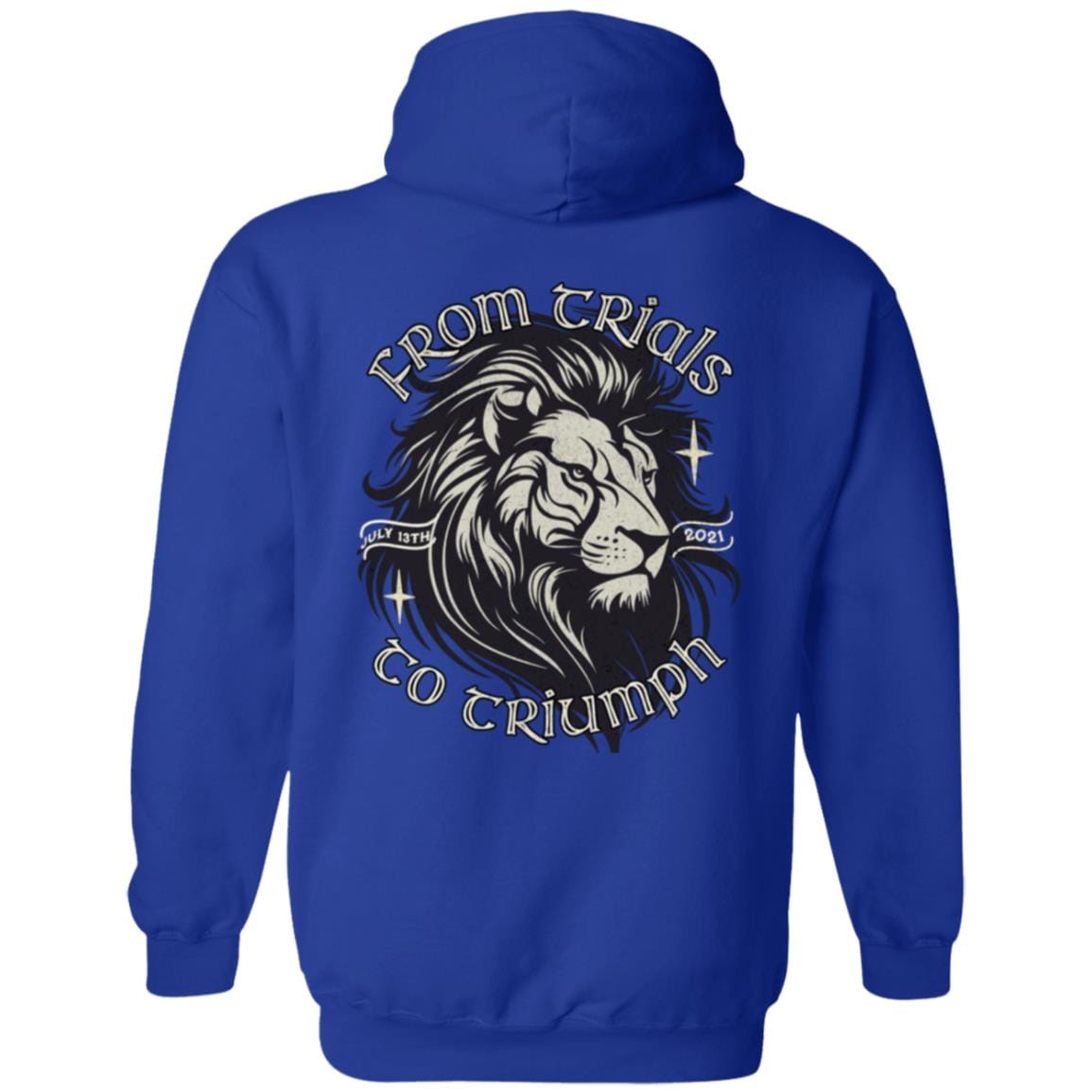 Custom Recovery Zip Hoodie | Inspiring Sobriety | From Trials To Triumph