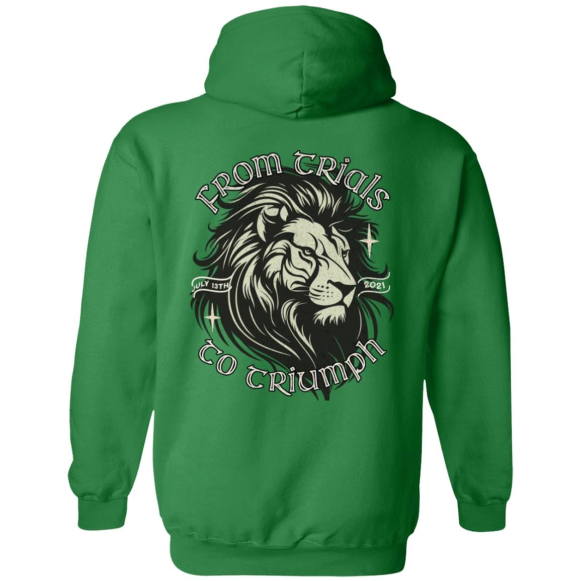 Custom Recovery Zip Hoodie | Inspiring Sobriety | From Trials To Triumph