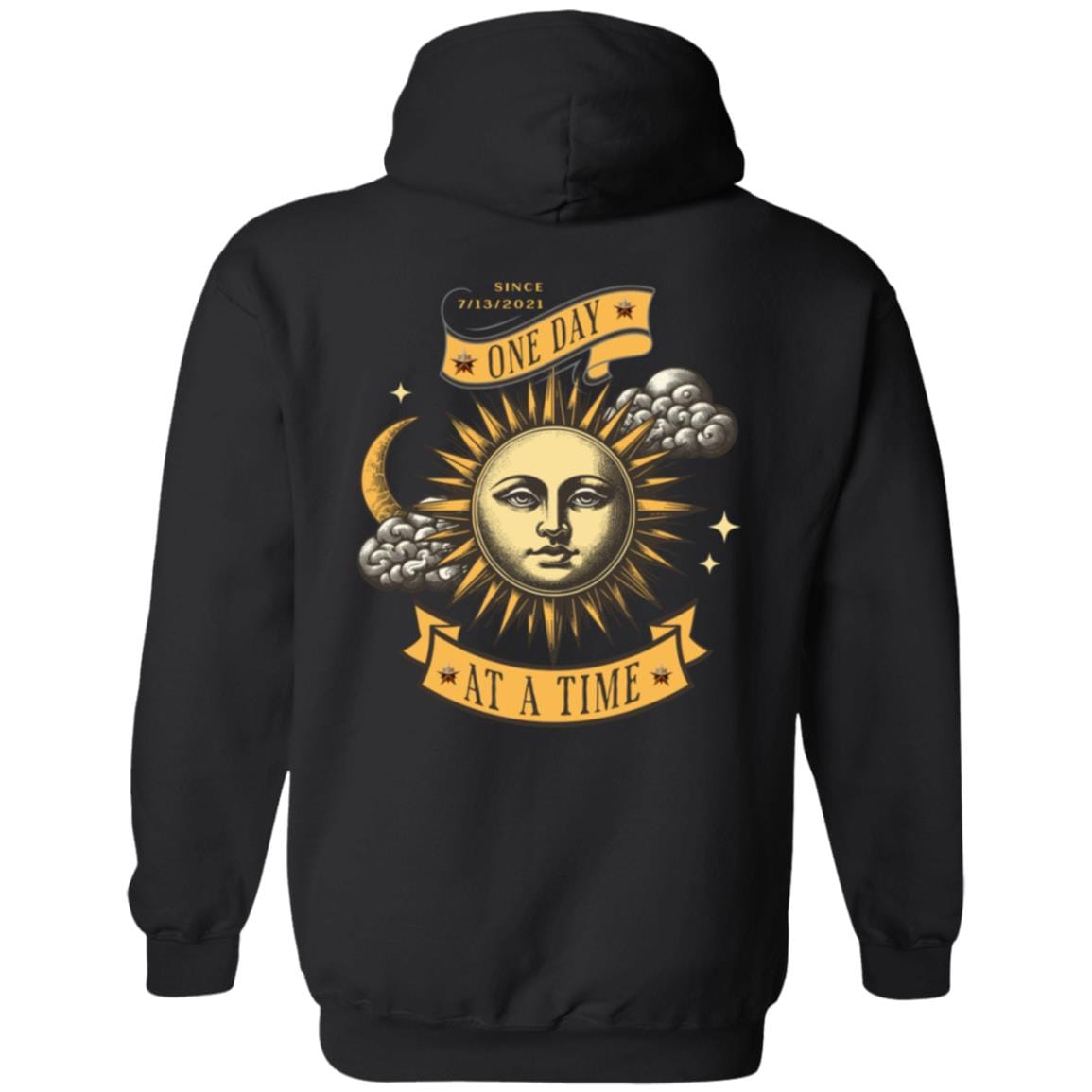 Custom Recovery Zip Hoodie | Inspiring Sobriety | One Day at a Time
