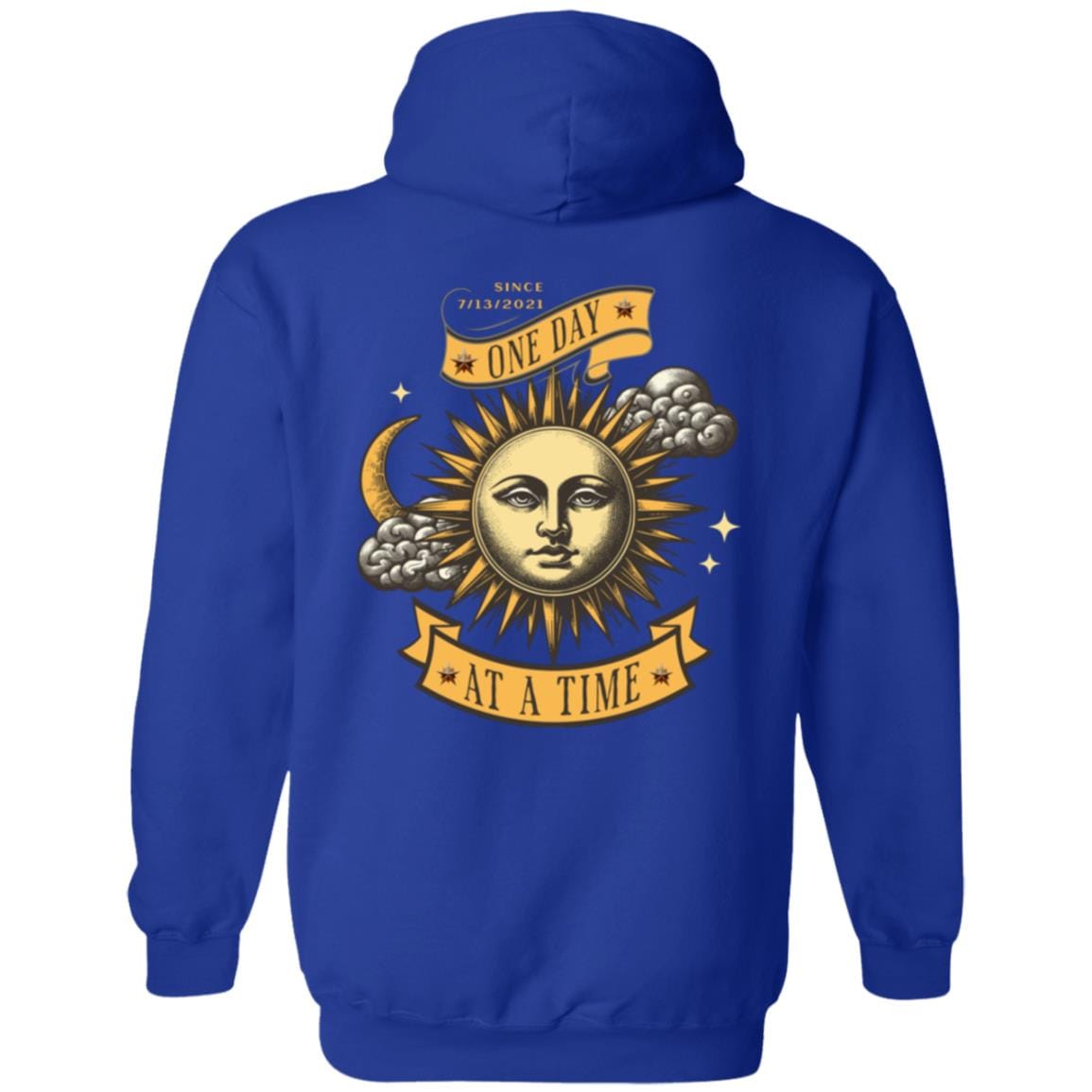 Custom Recovery Zip Hoodie | Inspiring Sobriety | One Day at a Time
