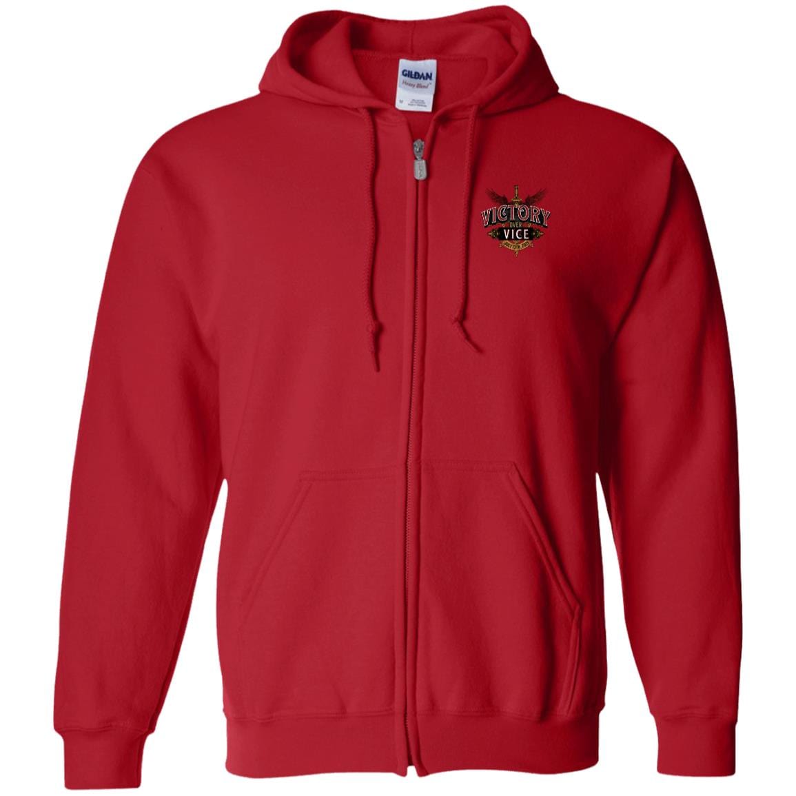 Custom Recovery Zip Hoodie | Inspiring Sobriety | Victory Over Vice