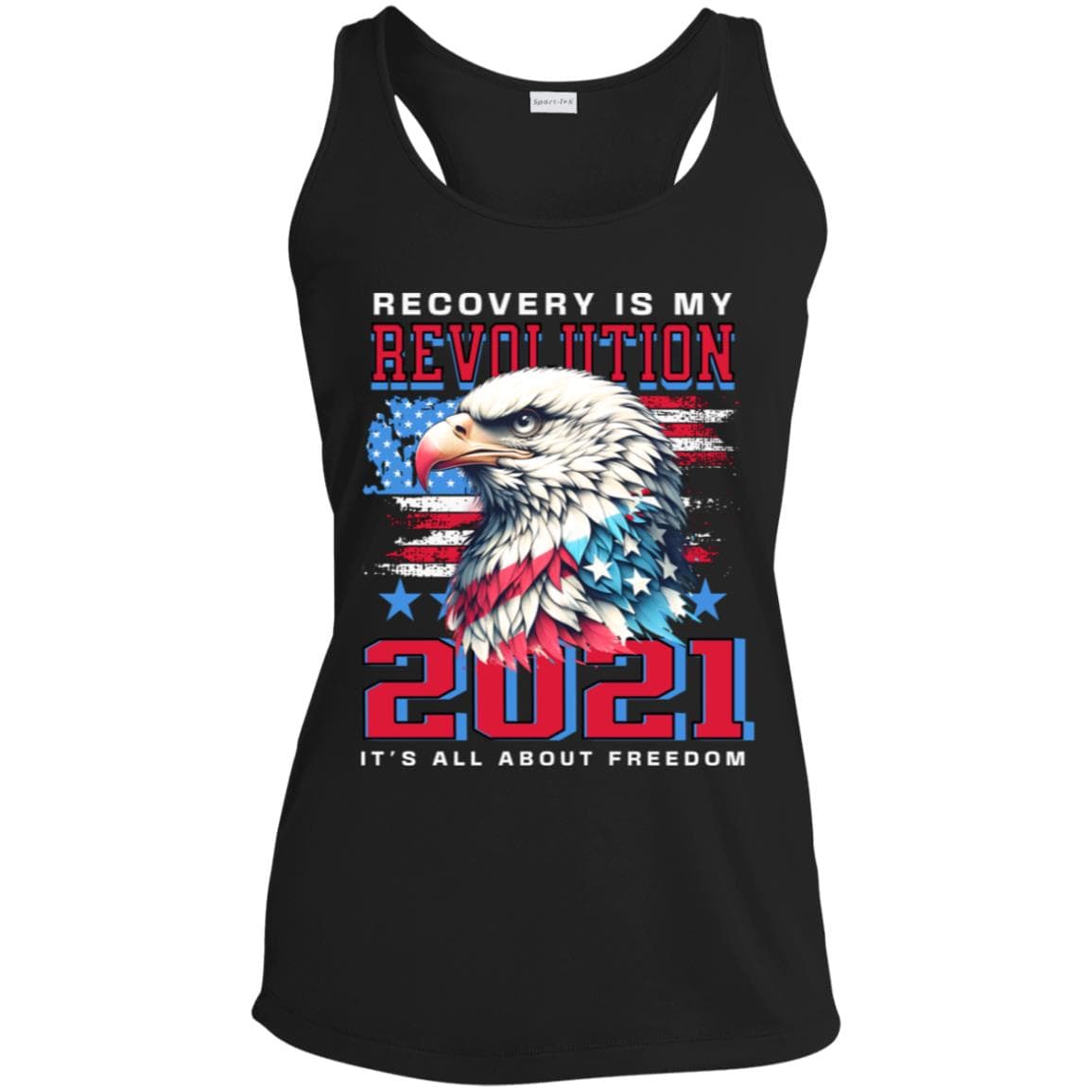 Custom Womens Recovery Tank | Inspiring Sobriety | Recovery Is My Revolution