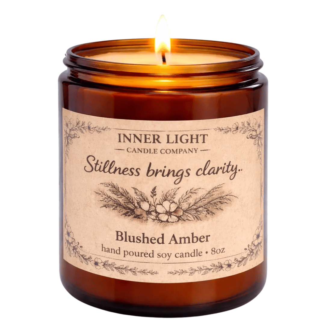 Recovery Candle | Inspiring Sobriety | Stillness Brings Clarity