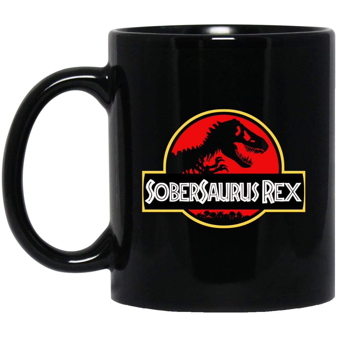 Recovery Coffee Mug | Inspiring Sobriety | Sober-saurus Rex