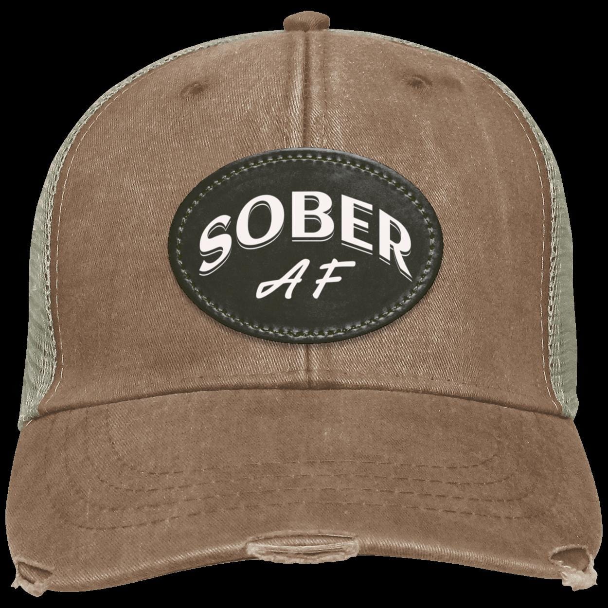 Recovery Distressed Hat | Inspiring Sobriety | Sober AF