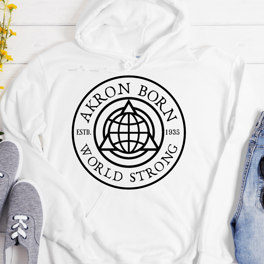 Recovery Hoodie | Inspiring Sobriety | Akron Born, World Strong