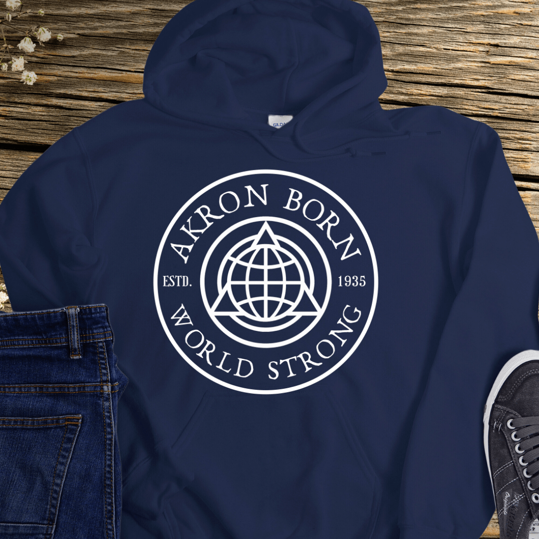 Recovery Hoodie | Inspiring Sobriety | Akron Born, World Strong