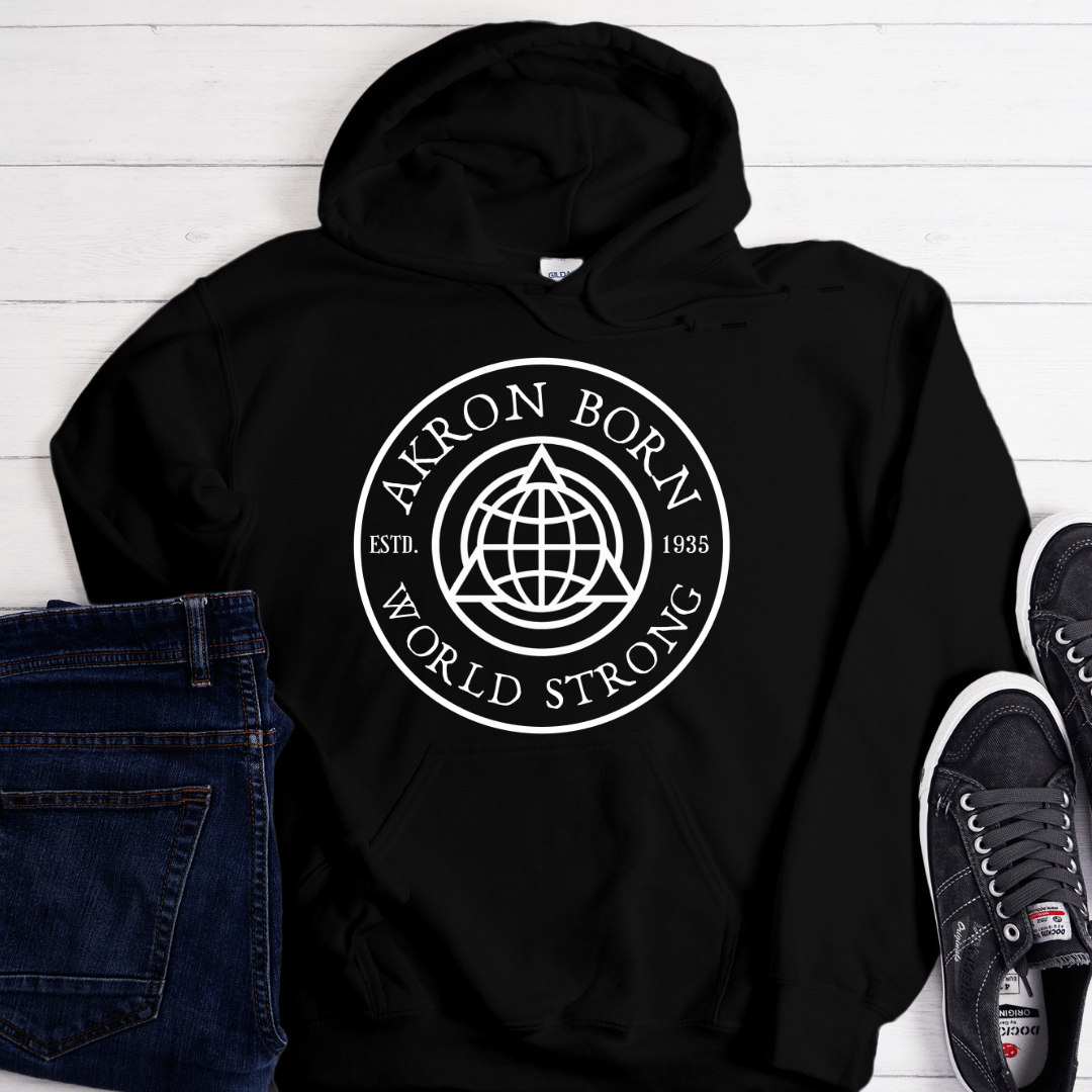 Recovery Hoodie | Inspiring Sobriety | Akron Born, World Strong