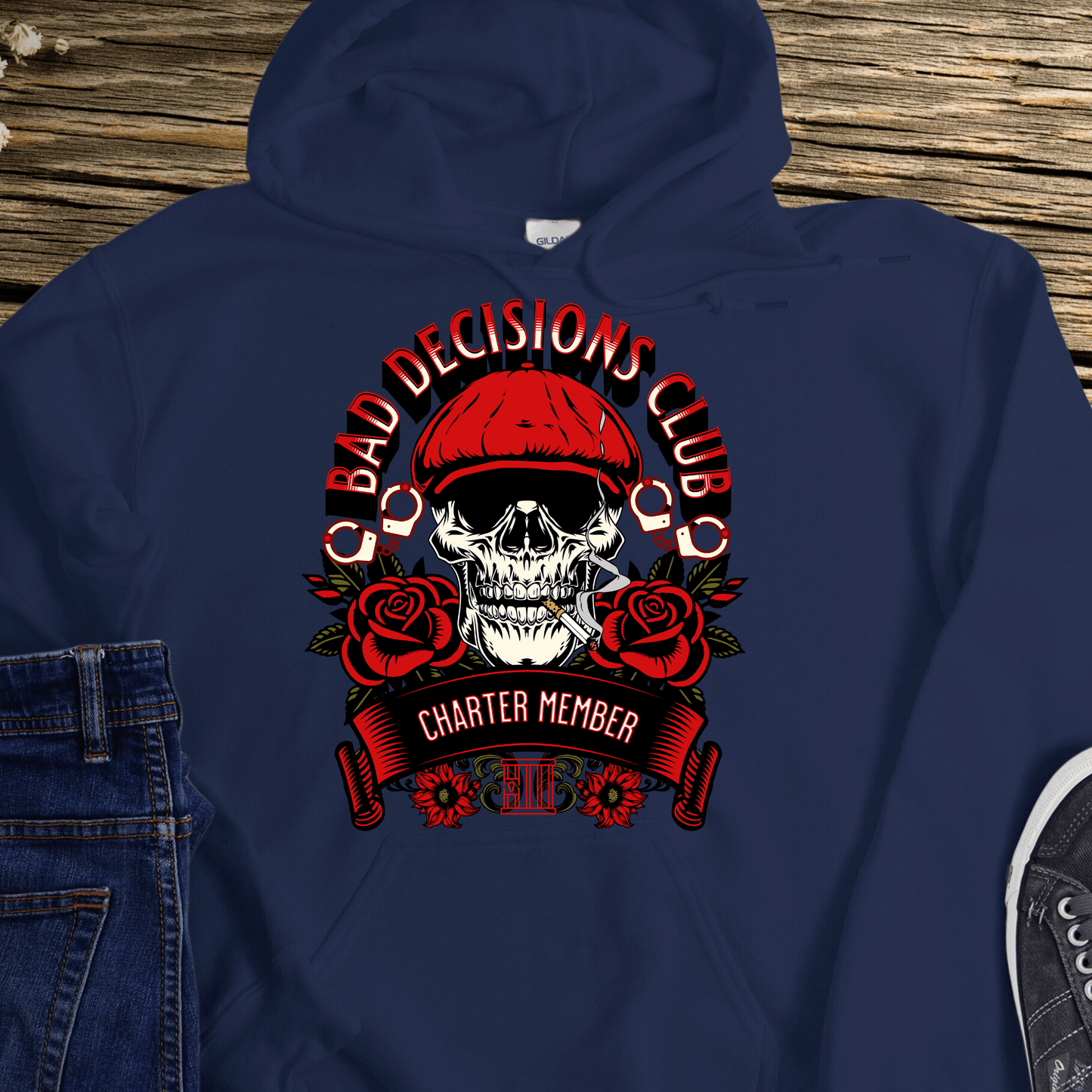 Recovery Hoodie | Inspiring Sobriety | Bad Decisions Club