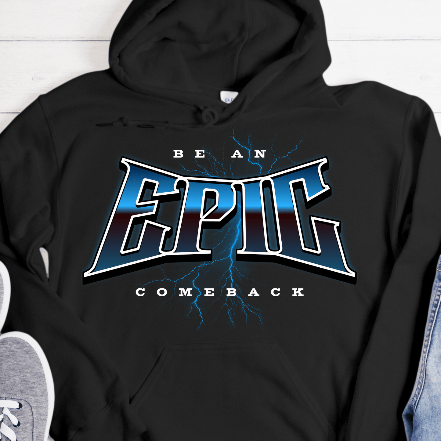 Recovery Hoodie | Inspiring Sobriety | Be An Epic Comeback