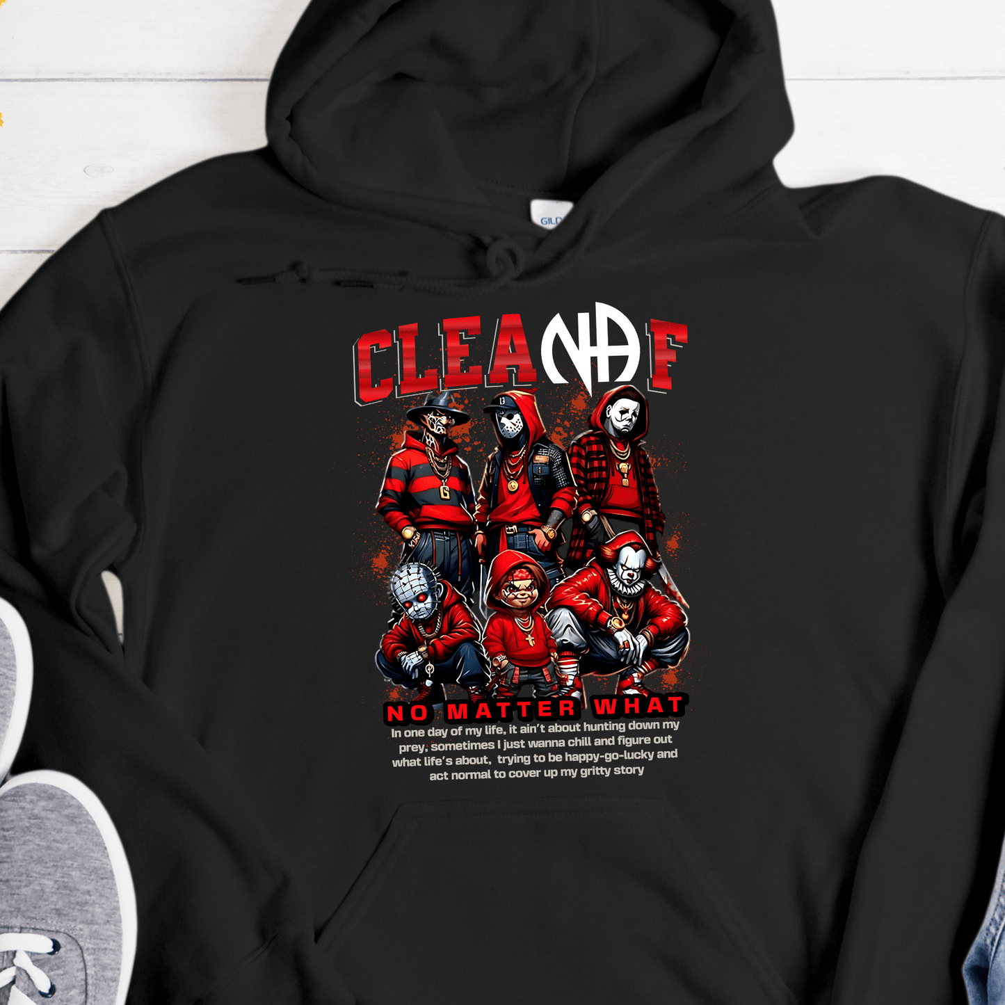 Recovery Hoodie | Inspiring Sobriety | Clean AF Serial Killers