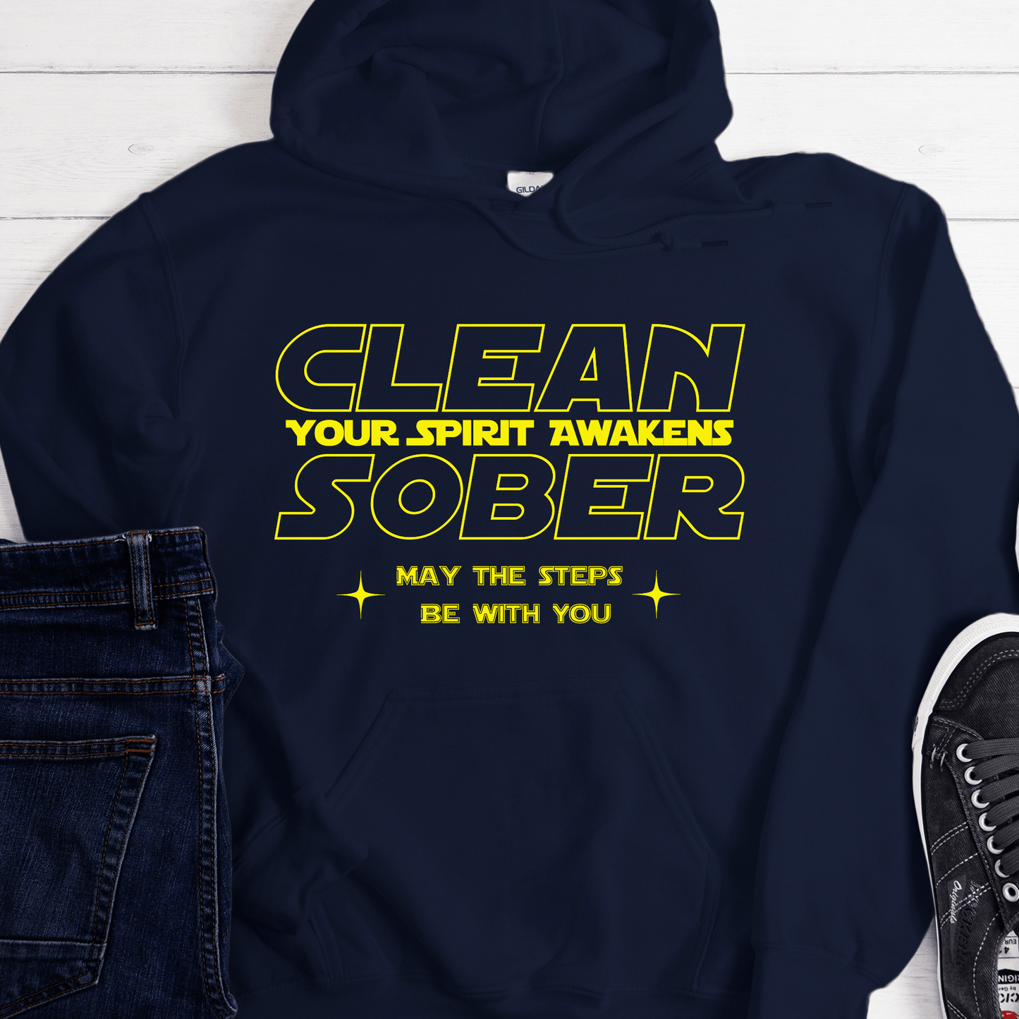 Recovery Hoodie | Inspiring Sobriety | Clean Sober Your Spirit Awakens