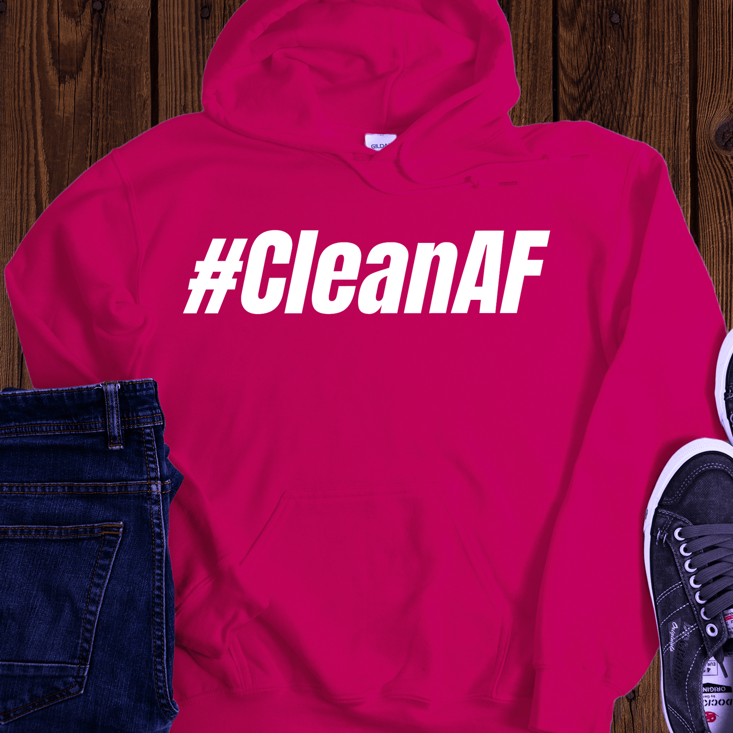 Recovery Hoodie | Inspiring Sobriety | #CleanAF