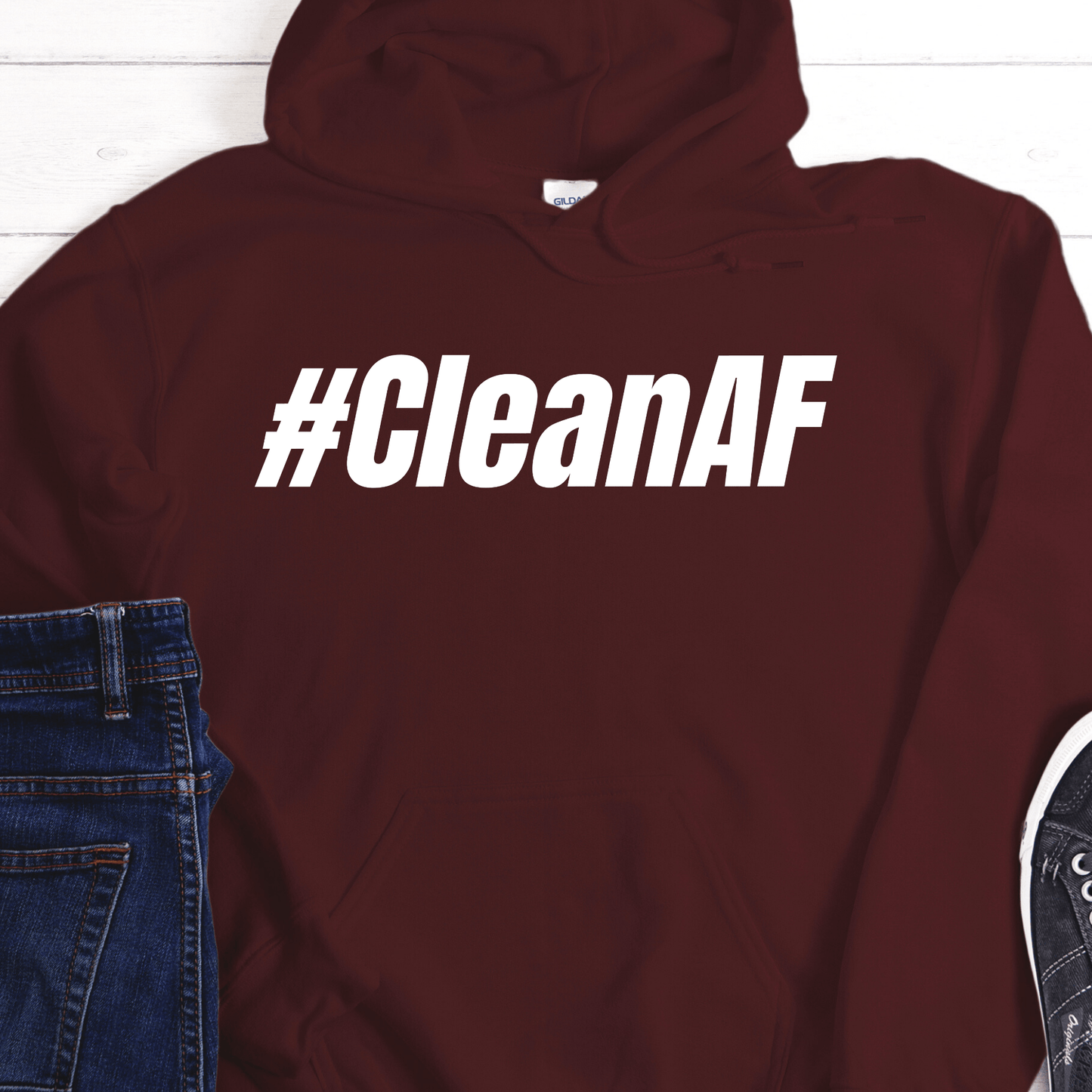 Recovery Hoodie | Inspiring Sobriety | #CleanAF