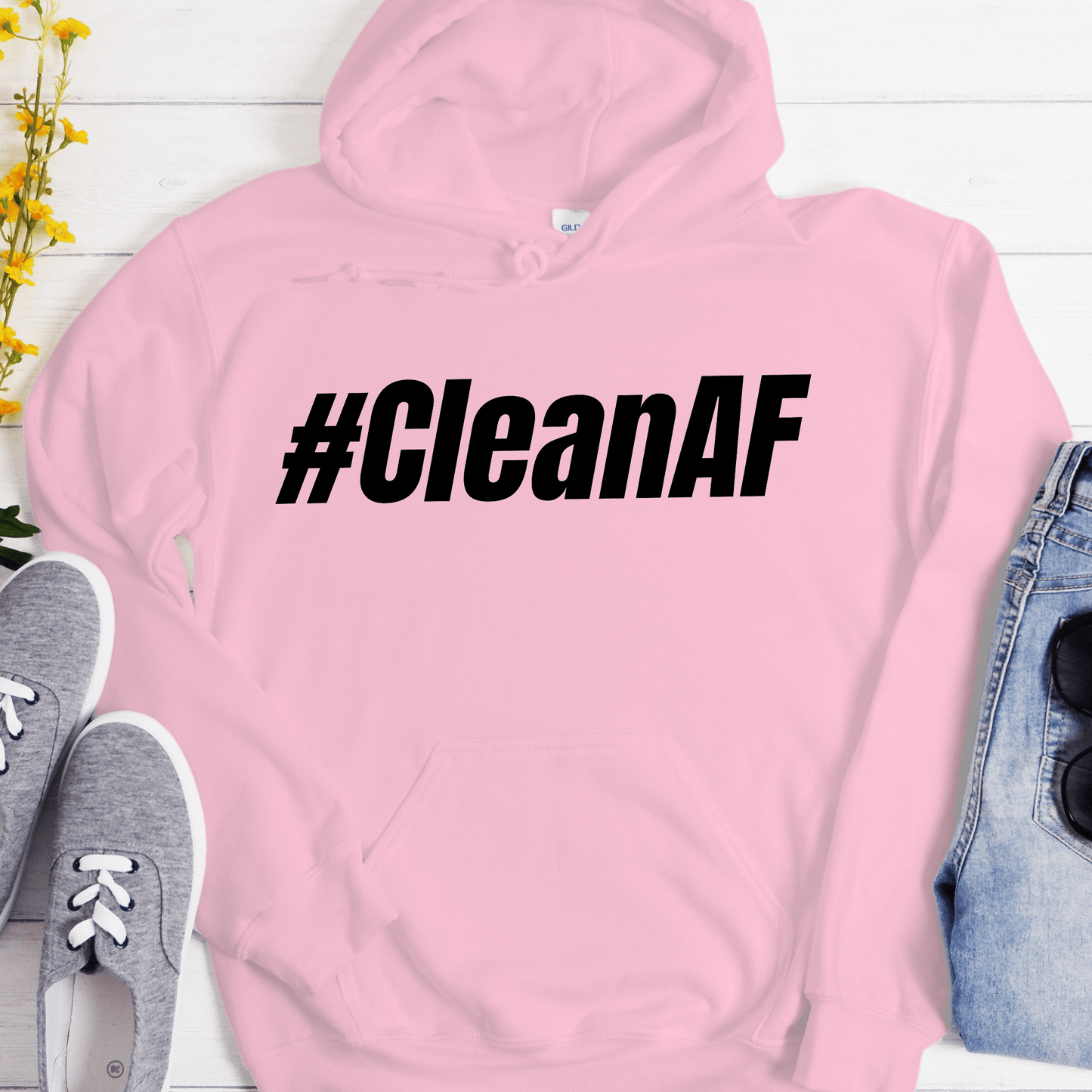 Recovery Hoodie | Inspiring Sobriety | #CleanAF