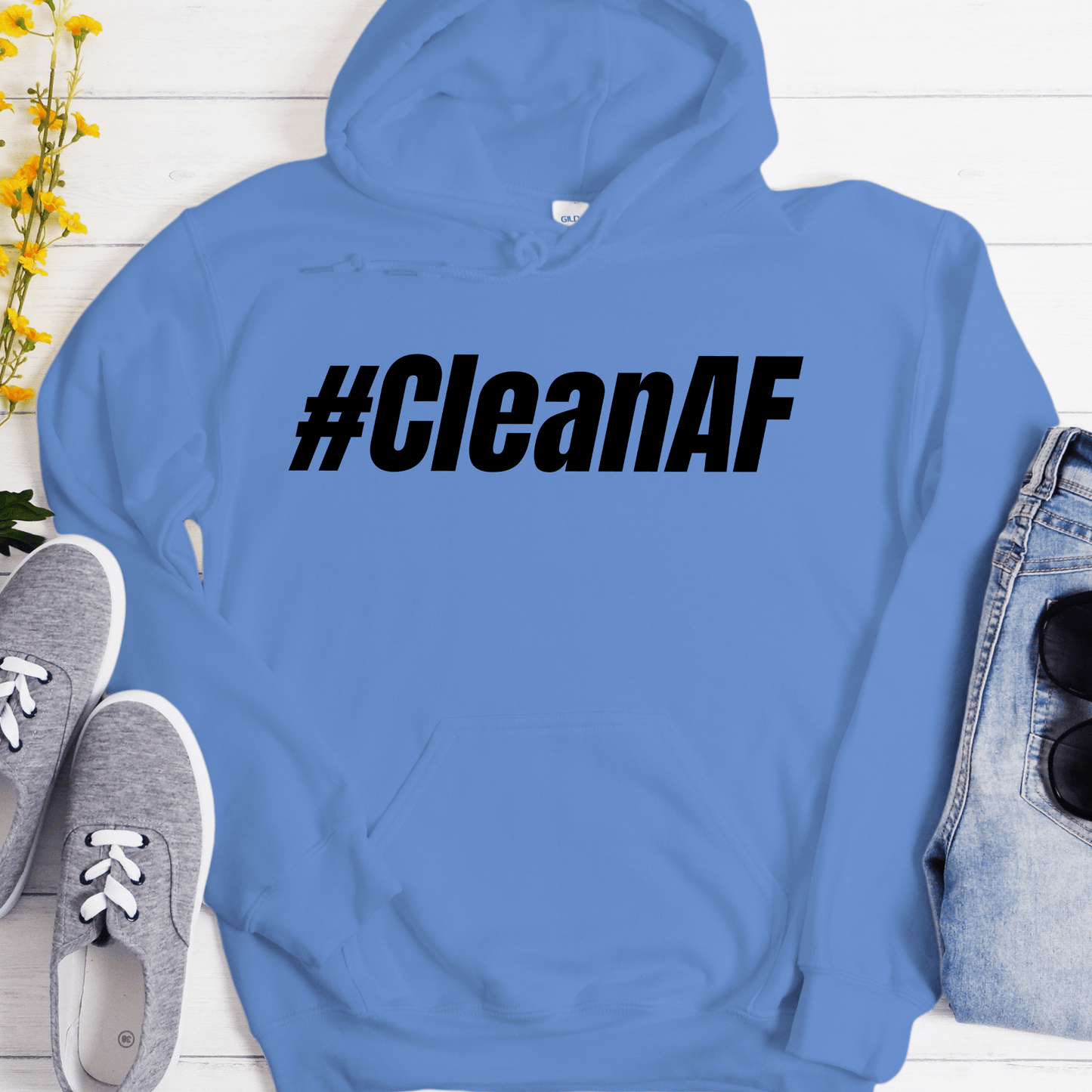 Recovery Hoodie | Inspiring Sobriety | #CleanAF