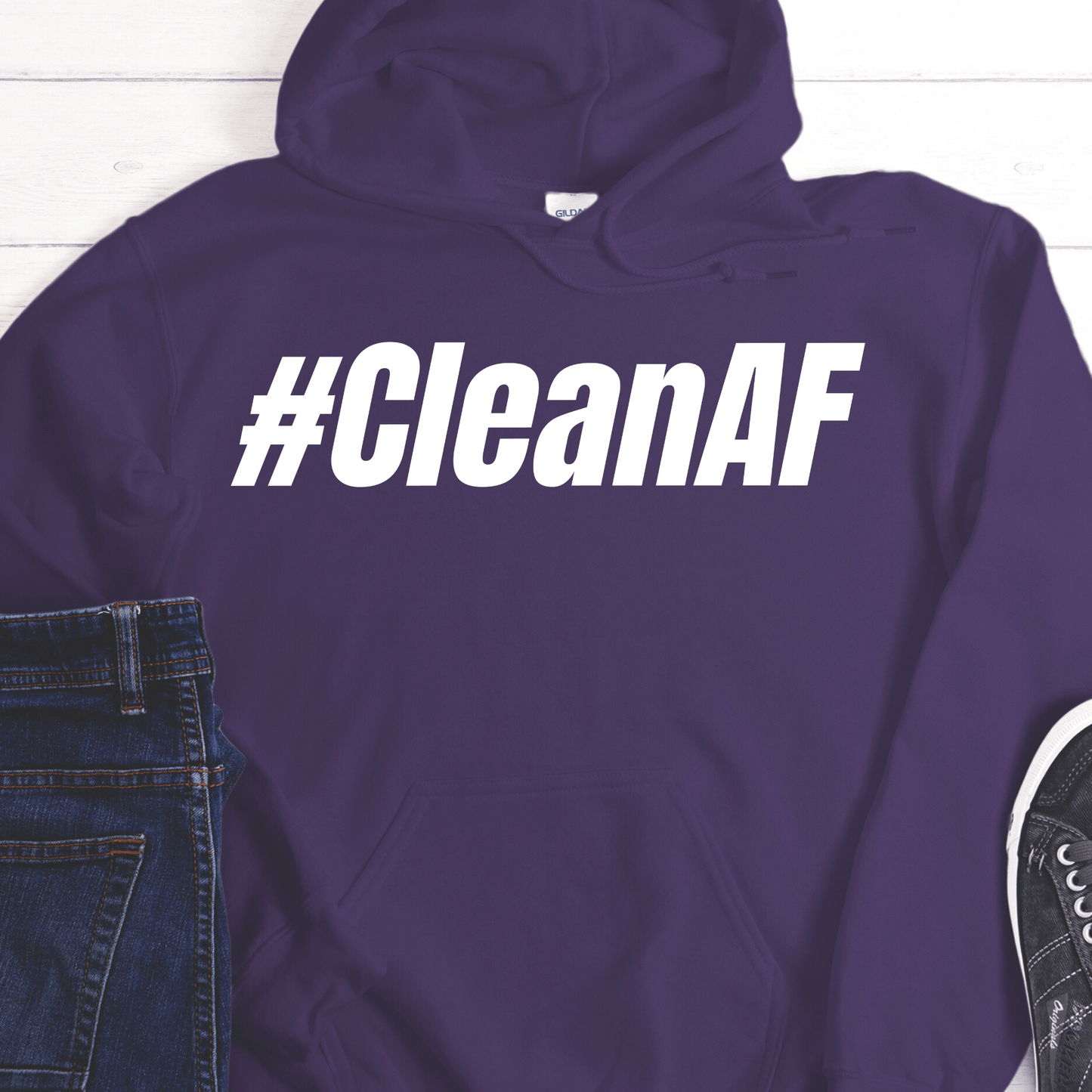Recovery Hoodie | Inspiring Sobriety | #CleanAF